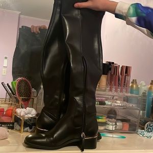 Zara over the knee boots